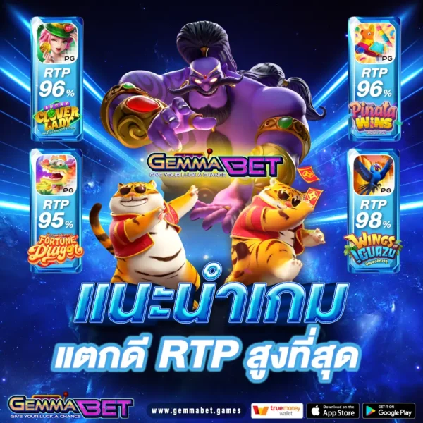 แนะนำเกมแตกดี RTP สูงที่สุด